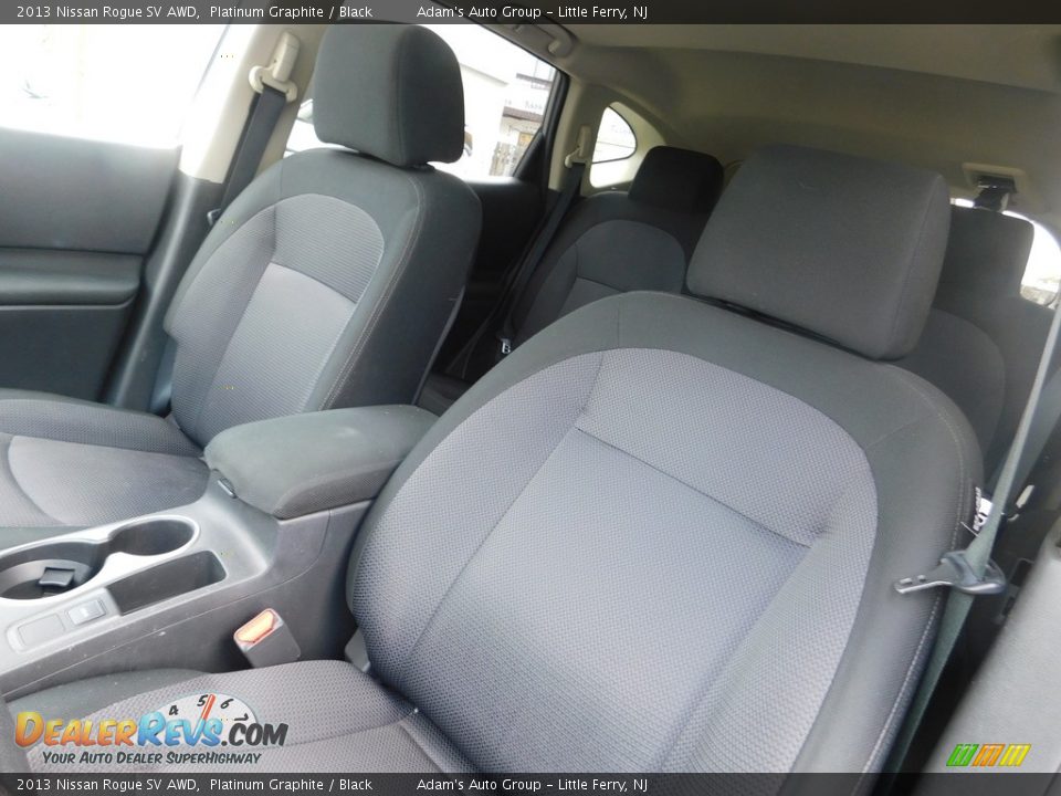 2013 Nissan Rogue SV AWD Platinum Graphite / Black Photo #14