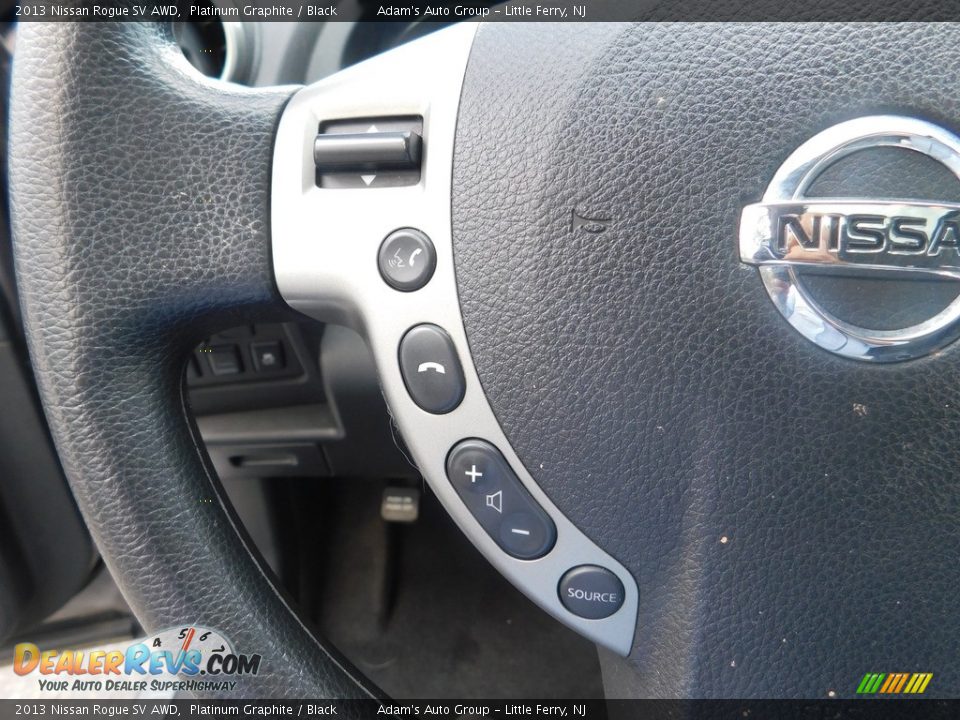 2013 Nissan Rogue SV AWD Platinum Graphite / Black Photo #17