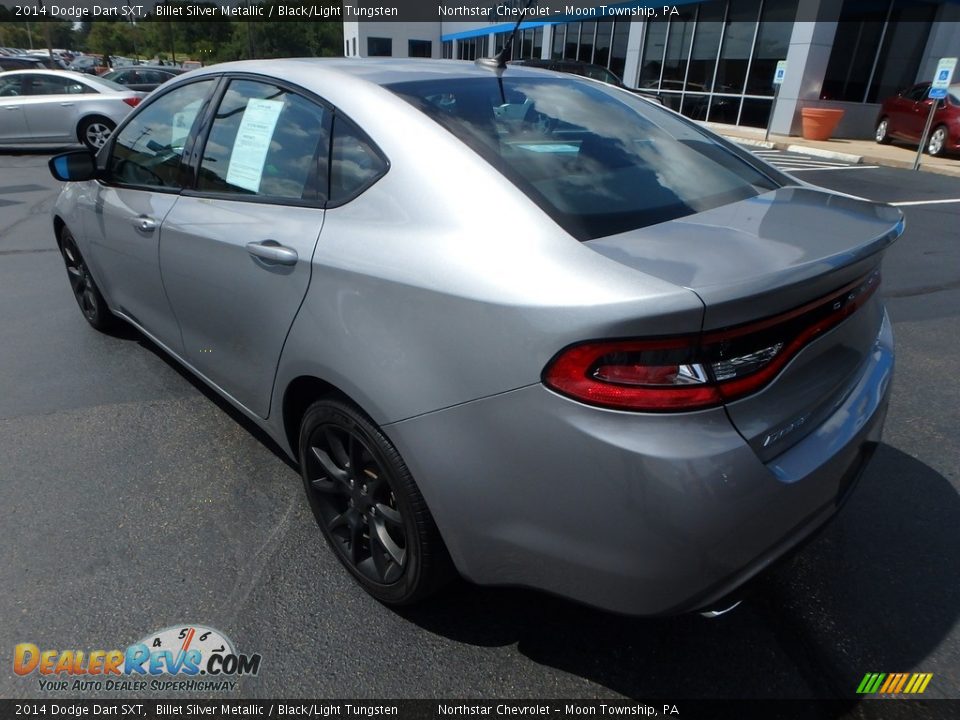 2014 Dodge Dart SXT Billet Silver Metallic / Black/Light Tungsten Photo #4