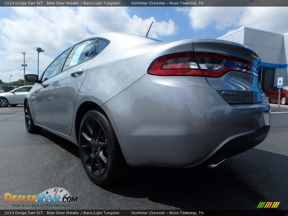 2014 Dodge Dart SXT Billet Silver Metallic / Black/Light Tungsten Photo #5
