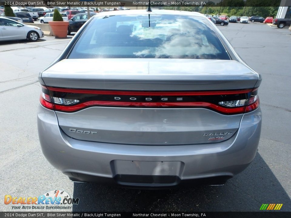 2014 Dodge Dart SXT Billet Silver Metallic / Black/Light Tungsten Photo #6