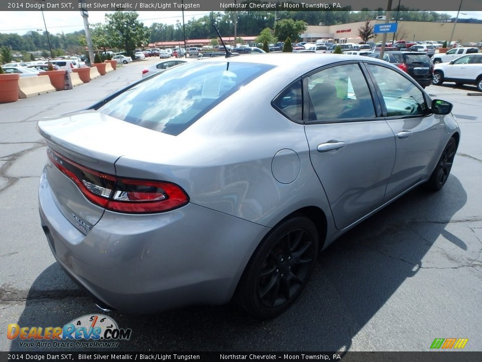 2014 Dodge Dart SXT Billet Silver Metallic / Black/Light Tungsten Photo #7