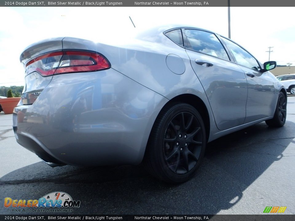 2014 Dodge Dart SXT Billet Silver Metallic / Black/Light Tungsten Photo #8