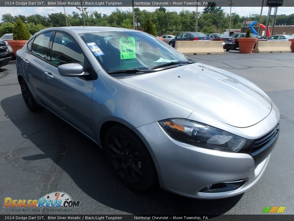 2014 Dodge Dart SXT Billet Silver Metallic / Black/Light Tungsten Photo #10