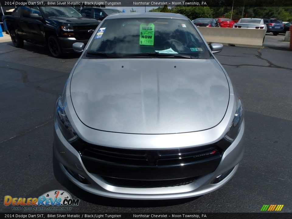 2014 Dodge Dart SXT Billet Silver Metallic / Black/Light Tungsten Photo #12
