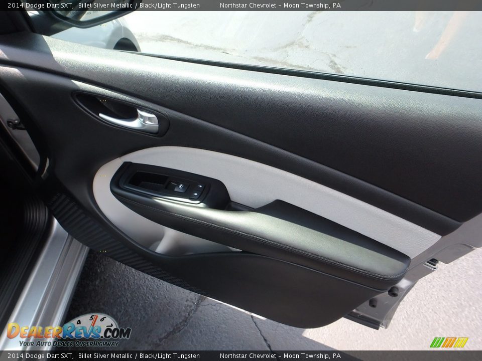2014 Dodge Dart SXT Billet Silver Metallic / Black/Light Tungsten Photo #16