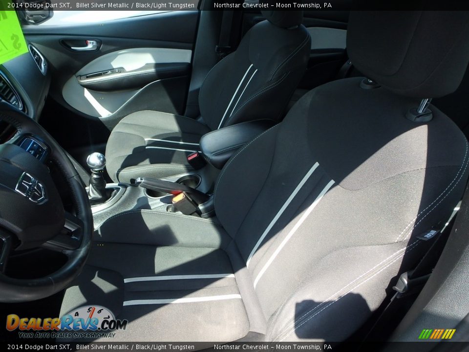 2014 Dodge Dart SXT Billet Silver Metallic / Black/Light Tungsten Photo #19