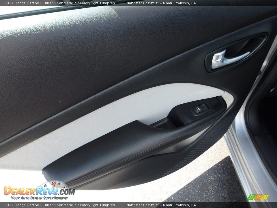 2014 Dodge Dart SXT Billet Silver Metallic / Black/Light Tungsten Photo #22