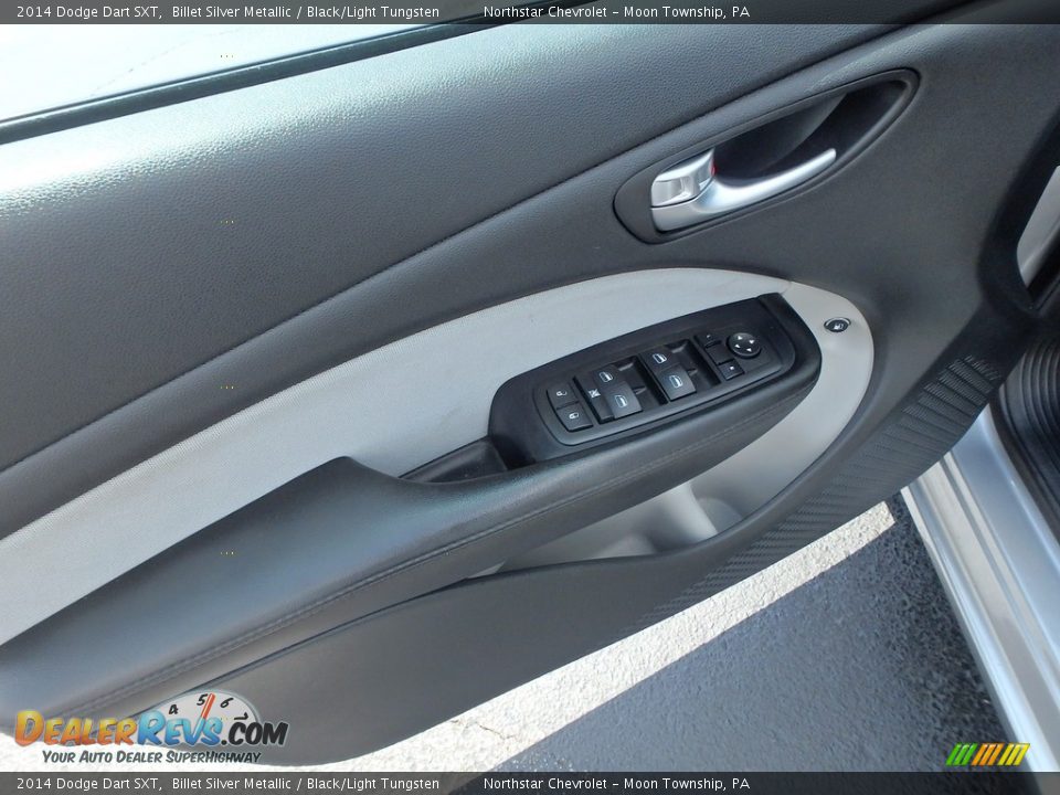 2014 Dodge Dart SXT Billet Silver Metallic / Black/Light Tungsten Photo #23