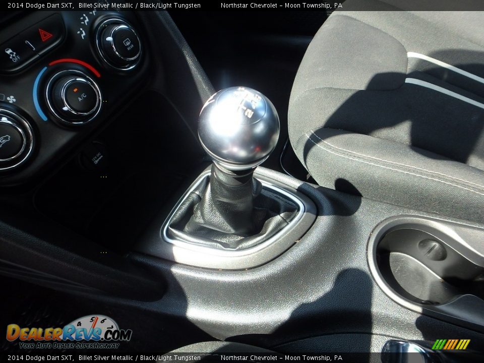 2014 Dodge Dart SXT Billet Silver Metallic / Black/Light Tungsten Photo #25