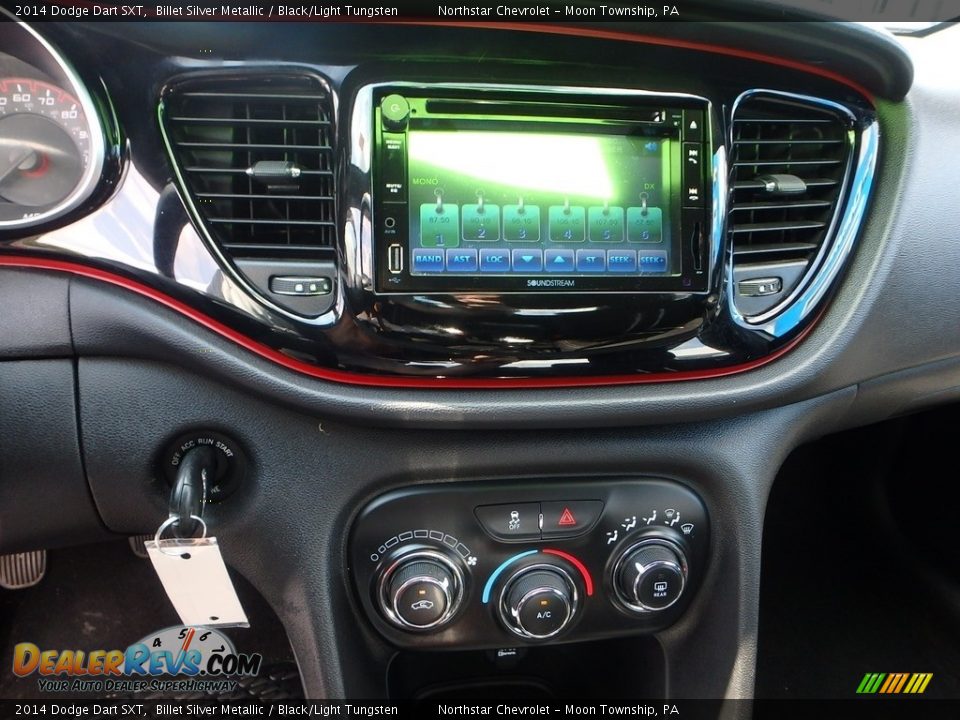 2014 Dodge Dart SXT Billet Silver Metallic / Black/Light Tungsten Photo #27