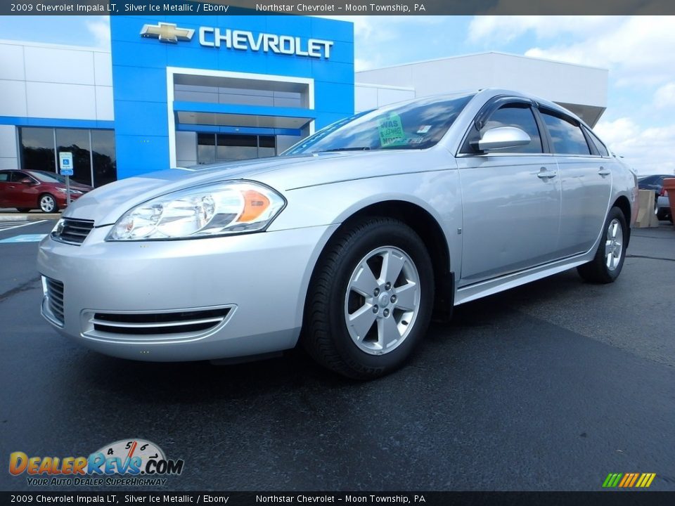 2009 Chevrolet Impala LT Silver Ice Metallic / Ebony Photo #2