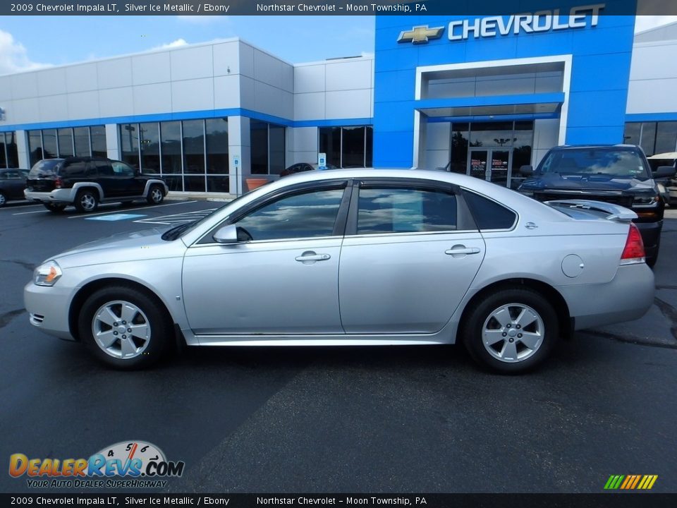 2009 Chevrolet Impala LT Silver Ice Metallic / Ebony Photo #3