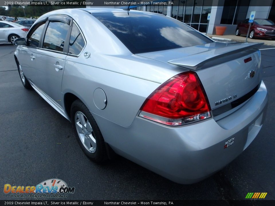 2009 Chevrolet Impala LT Silver Ice Metallic / Ebony Photo #4