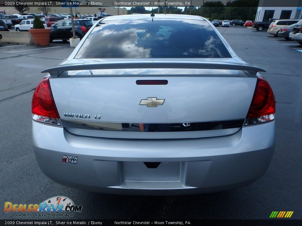 2009 Chevrolet Impala LT Silver Ice Metallic / Ebony Photo #6
