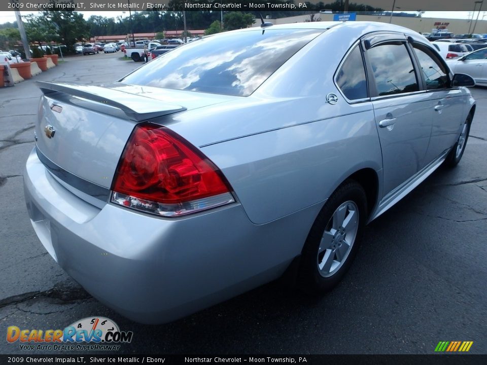 2009 Chevrolet Impala LT Silver Ice Metallic / Ebony Photo #7