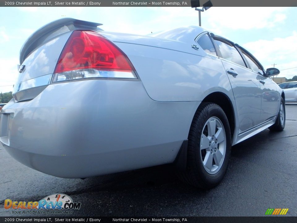 2009 Chevrolet Impala LT Silver Ice Metallic / Ebony Photo #8