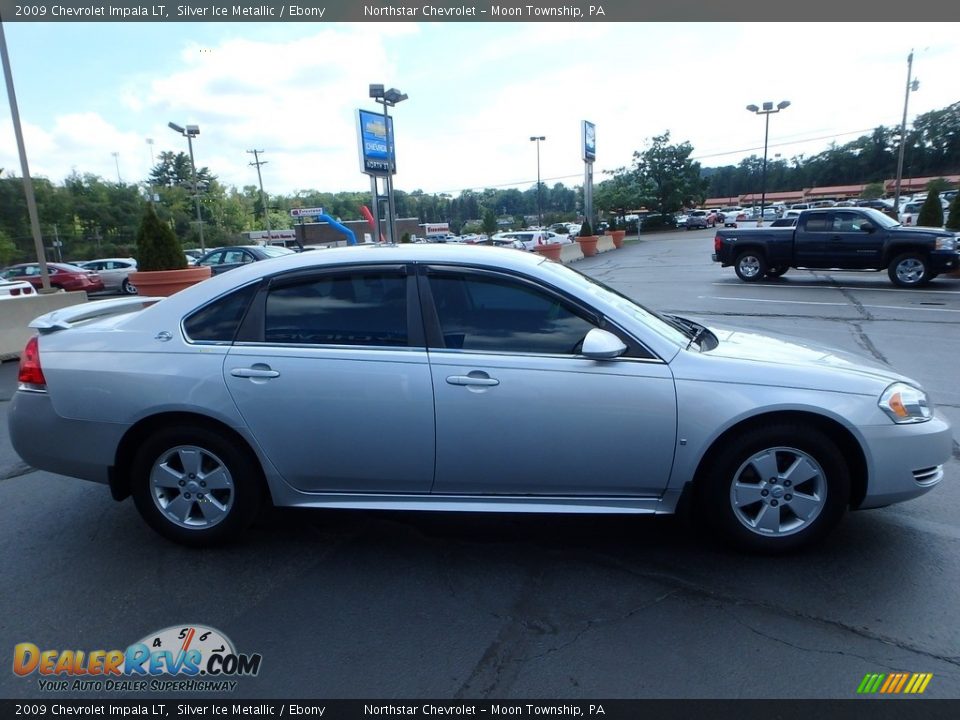 2009 Chevrolet Impala LT Silver Ice Metallic / Ebony Photo #9