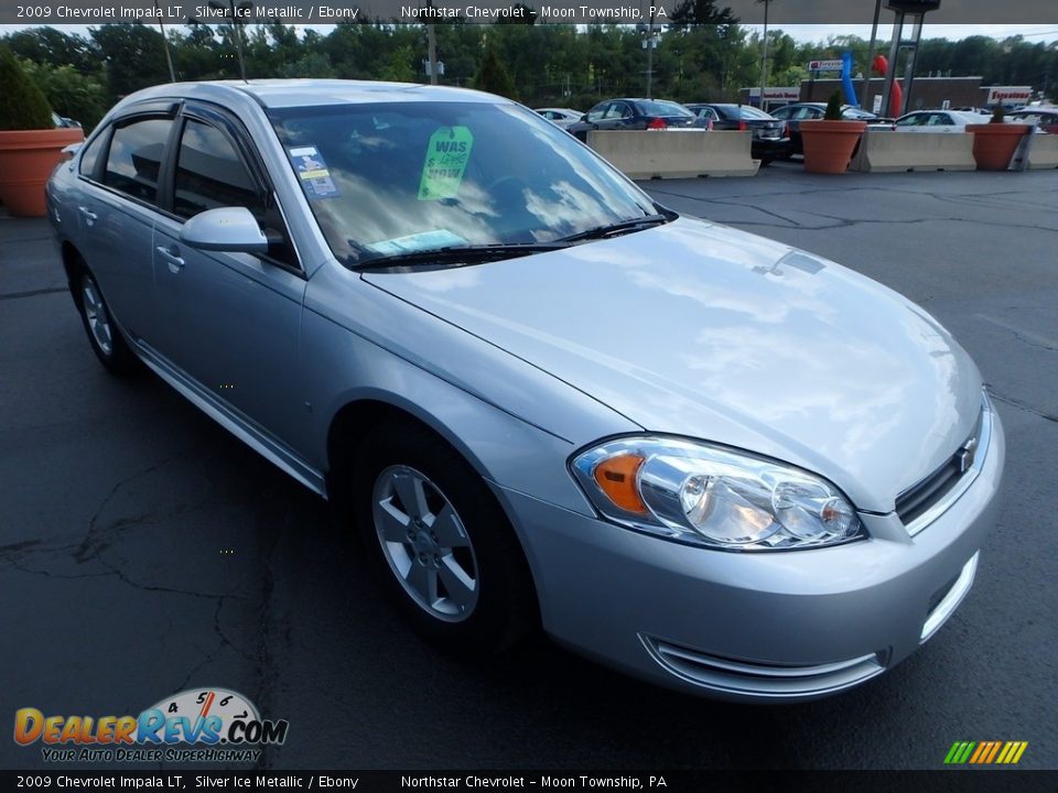 2009 Chevrolet Impala LT Silver Ice Metallic / Ebony Photo #10