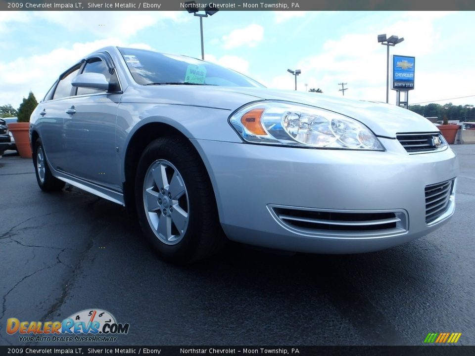 2009 Chevrolet Impala LT Silver Ice Metallic / Ebony Photo #11