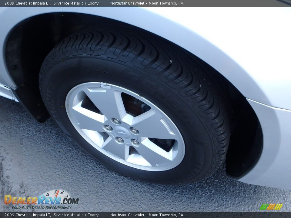 2009 Chevrolet Impala LT Silver Ice Metallic / Ebony Photo #13