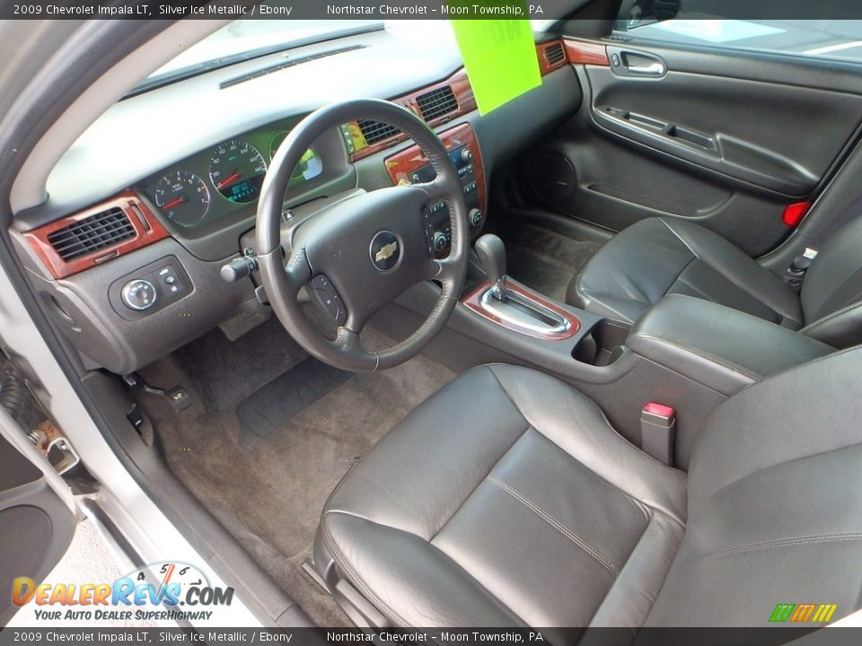 2009 Chevrolet Impala LT Silver Ice Metallic / Ebony Photo #26