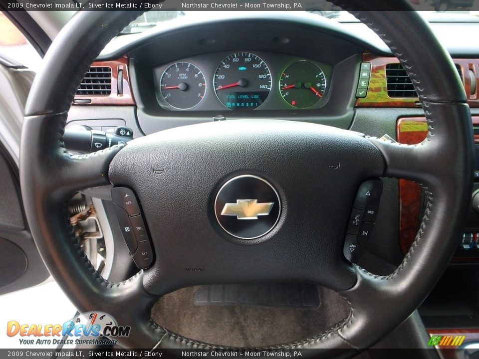 2009 Chevrolet Impala LT Silver Ice Metallic / Ebony Photo #27