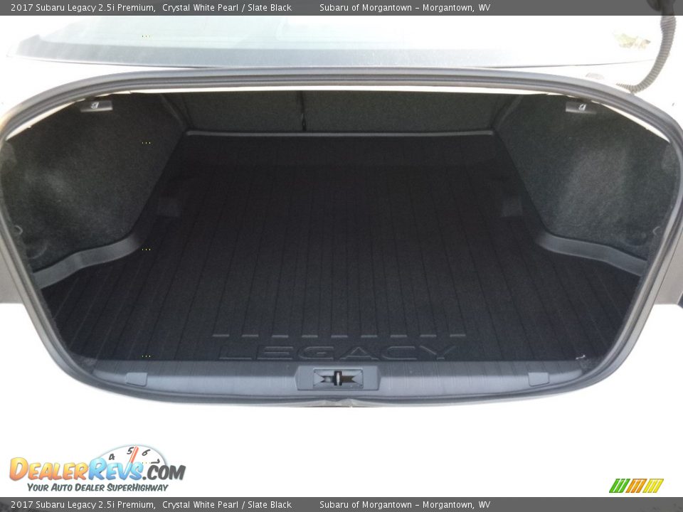 2017 Subaru Legacy 2.5i Premium Crystal White Pearl / Slate Black Photo #8