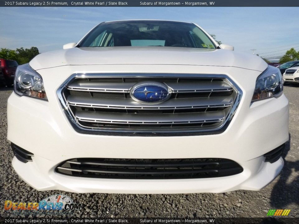2017 Subaru Legacy 2.5i Premium Crystal White Pearl / Slate Black Photo #9