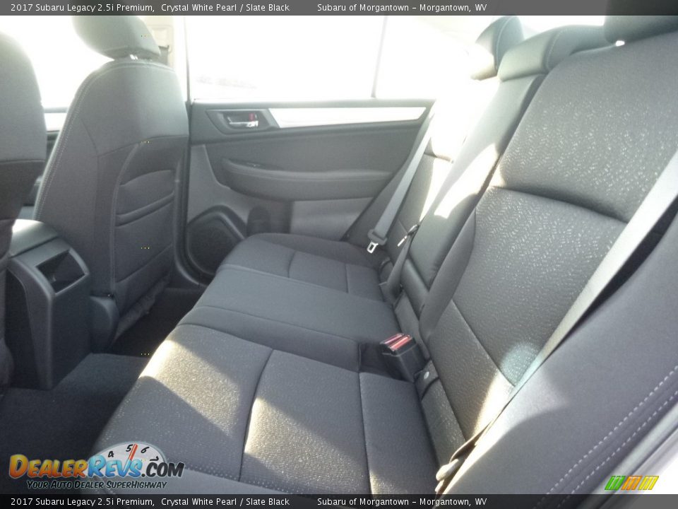 2017 Subaru Legacy 2.5i Premium Crystal White Pearl / Slate Black Photo #11