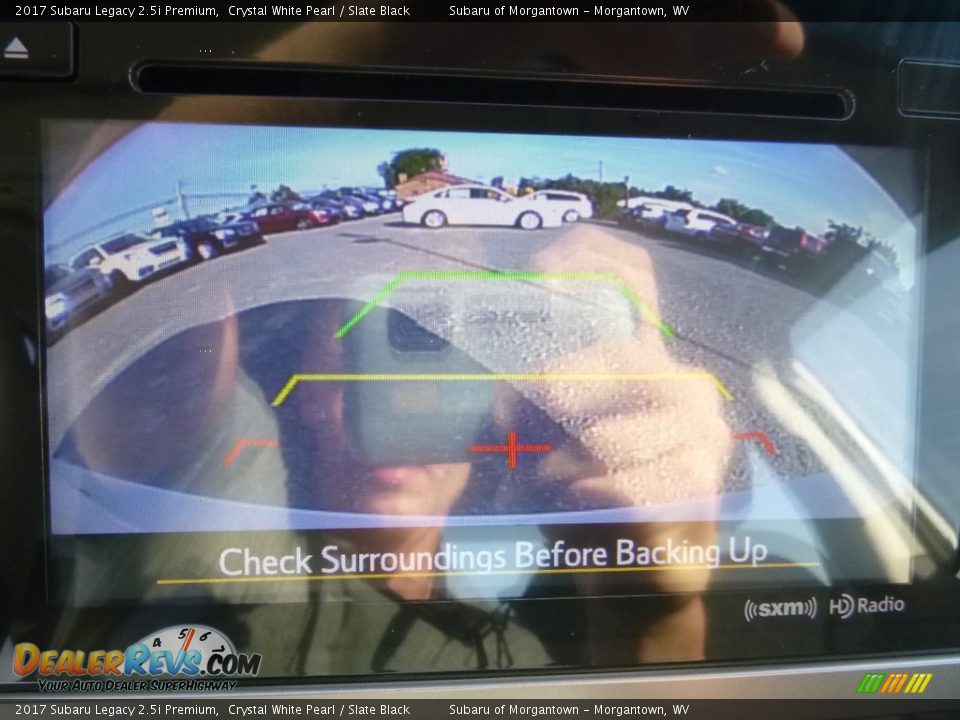 2017 Subaru Legacy 2.5i Premium Crystal White Pearl / Slate Black Photo #18