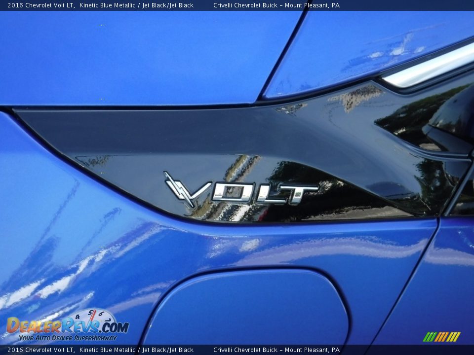 2016 Chevrolet Volt LT Kinetic Blue Metallic / Jet Black/Jet Black Photo #4