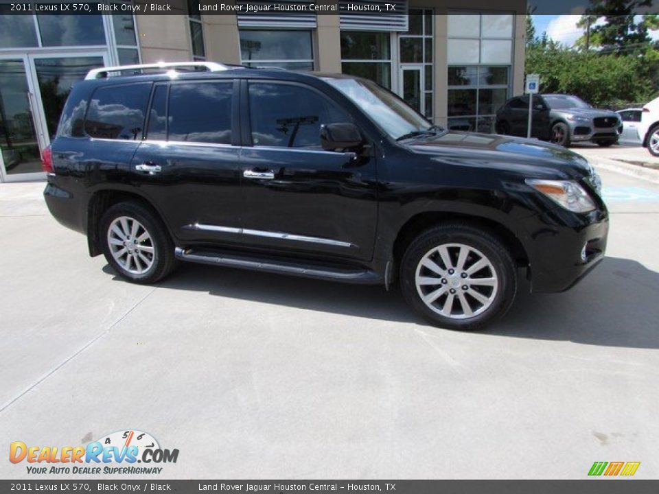 2011 Lexus LX 570 Black Onyx / Black Photo #1