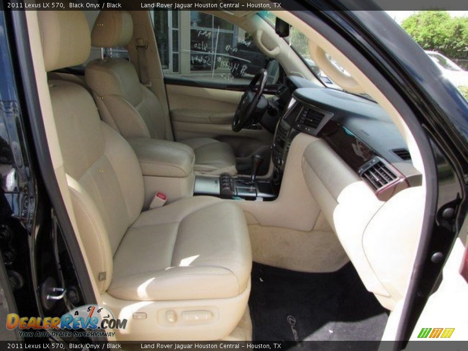 2011 Lexus LX 570 Black Onyx / Black Photo #5