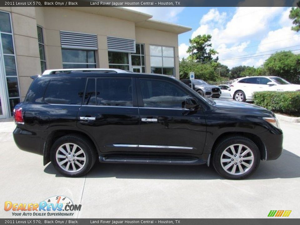 2011 Lexus LX 570 Black Onyx / Black Photo #6