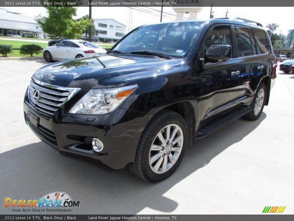 2011 Lexus LX 570 Black Onyx / Black Photo #11
