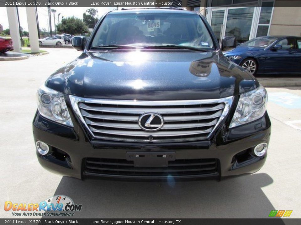 2011 Lexus LX 570 Black Onyx / Black Photo #12