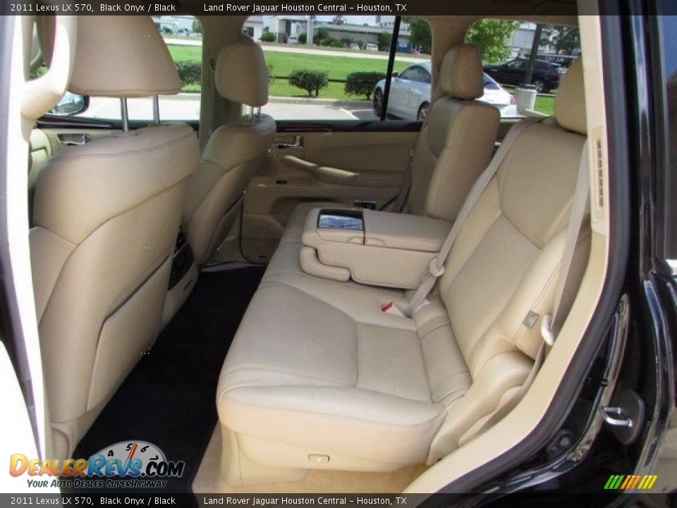2011 Lexus LX 570 Black Onyx / Black Photo #13