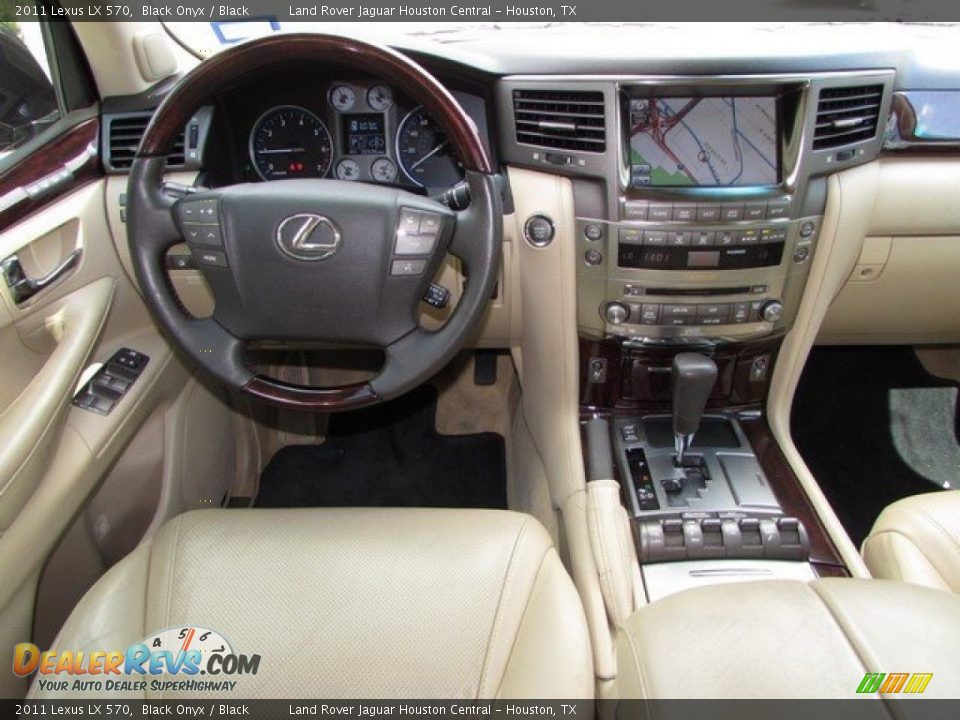 2011 Lexus LX 570 Black Onyx / Black Photo #14