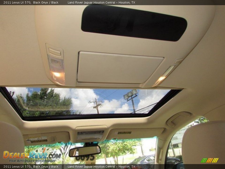 2011 Lexus LX 570 Black Onyx / Black Photo #17