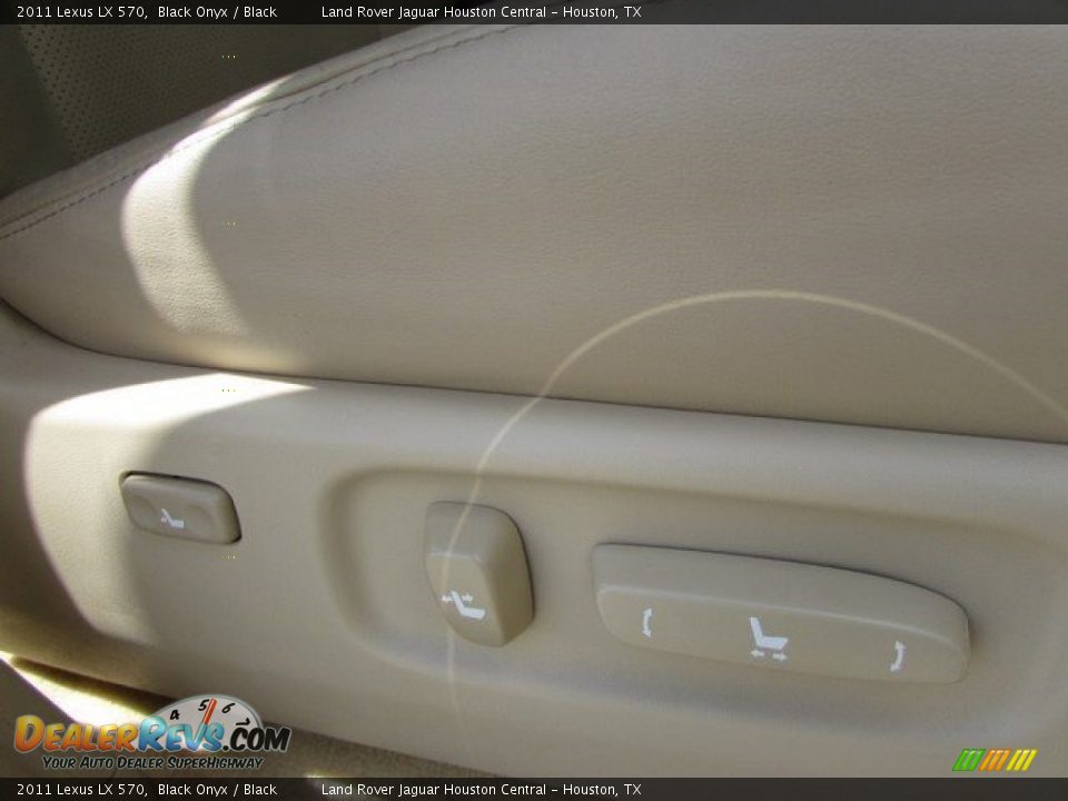 2011 Lexus LX 570 Black Onyx / Black Photo #21