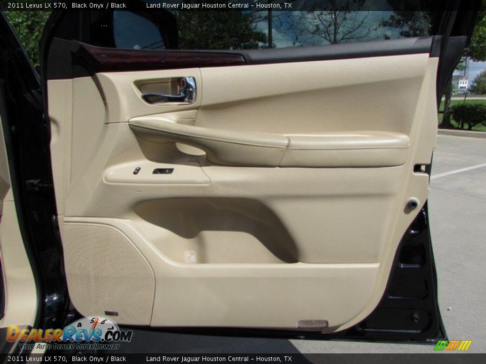 2011 Lexus LX 570 Black Onyx / Black Photo #22
