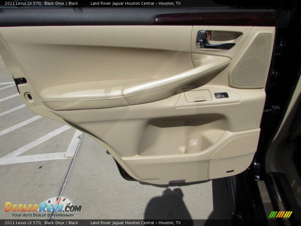 2011 Lexus LX 570 Black Onyx / Black Photo #25