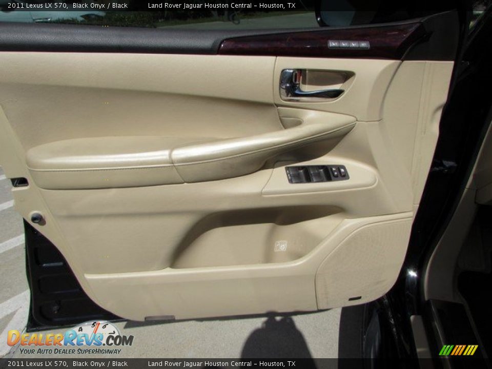 2011 Lexus LX 570 Black Onyx / Black Photo #26