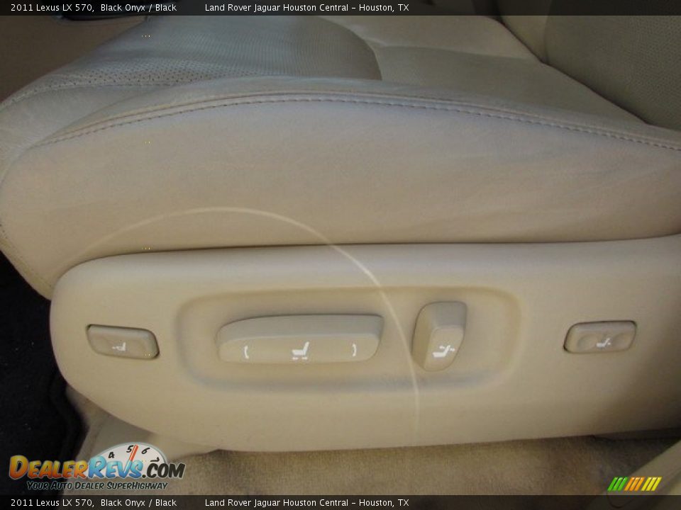 2011 Lexus LX 570 Black Onyx / Black Photo #27