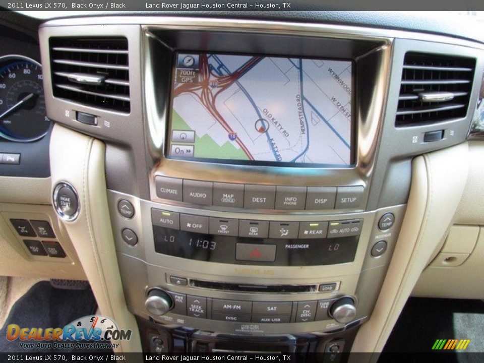 2011 Lexus LX 570 Black Onyx / Black Photo #32
