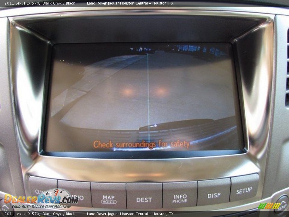 2011 Lexus LX 570 Black Onyx / Black Photo #33