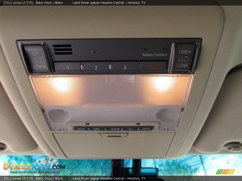 2011 Lexus LX 570 Black Onyx / Black Photo #34
