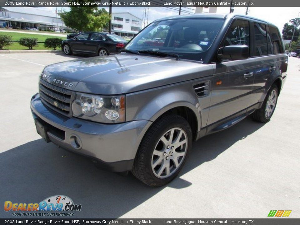 Front 3/4 View of 2008 Land Rover Range Rover Sport HSE Photo #11