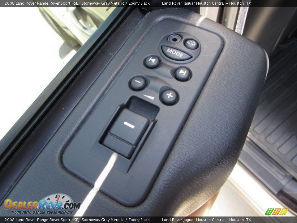 2008 Land Rover Range Rover Sport HSE Stornoway Grey Metallic / Ebony Black Photo #24